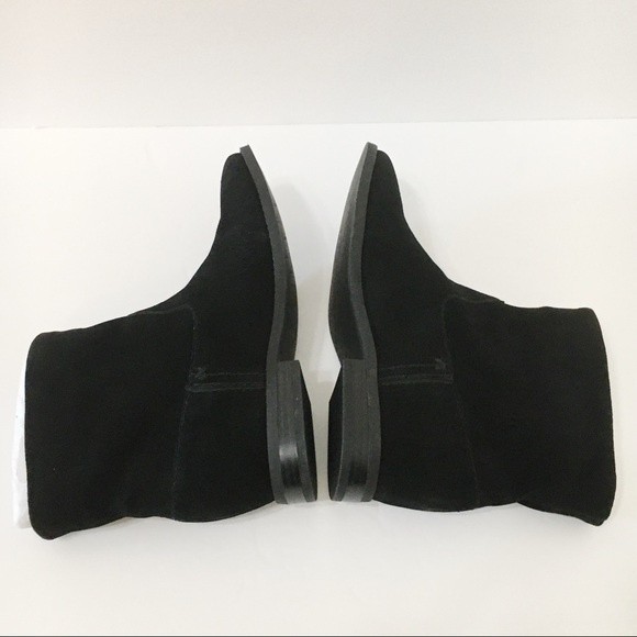 NEW Splendid Womens Size 8 Lewis Black Suede Leather Ankle Boots Booties Shoes - Picture 6 of 8